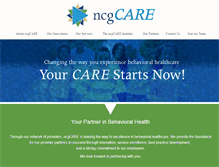 Tablet Screenshot of ncgcare.com